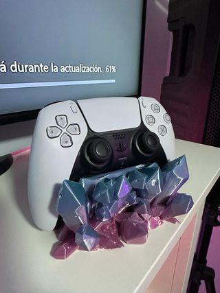 Soporte Mando PS5 Cristal Geométrico