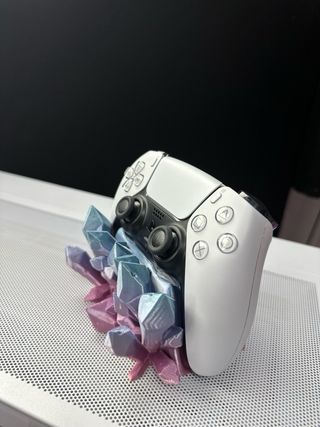 Soporte Mando PS5 Cristal Geométrico