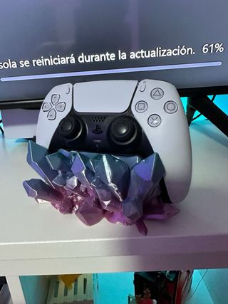 Soporte Mando PS5 Cristal Geométrico