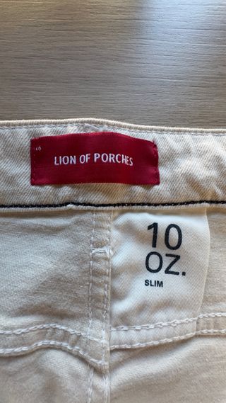 Pantalón LION OF PORCHES Beige