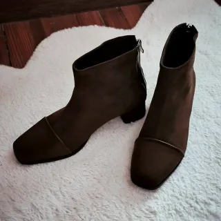 Botines con tacón mujer