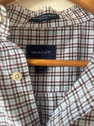 Camisa Gant a cuadros
