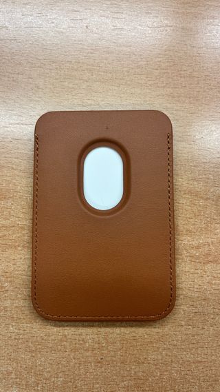 Cartera de Piel para iPhone MagSafe Marrón