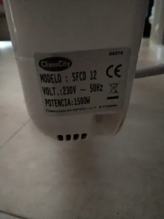 Radiador Climacity modelo SFCD 12