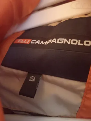 Chaqueta Montaña Niño Naranja