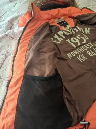 Chaqueta Montaña Niño Naranja