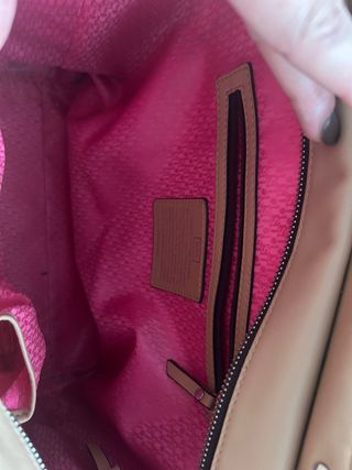 Bolso Tous Piel Serpiente beige y marron