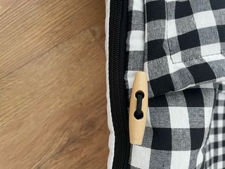 Pack: Saco y bolso para carrito de bebé a cuadros