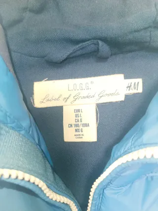 H&M PIUMINO IMBOTTITO con CAPPUCCIO Uomo Unisex