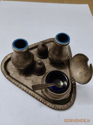 SET SALIERA PEPIERA ZUCCHERIERA