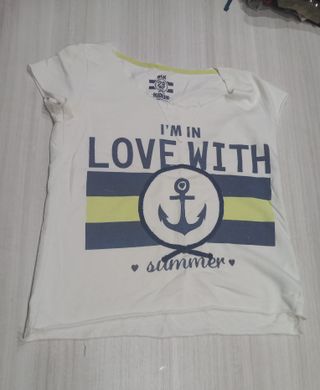 Camiseta marinera BERSHKA