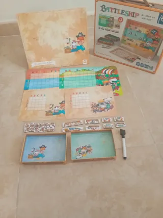 Juego de mesa Batalla Naval Piratas vs Vikingos