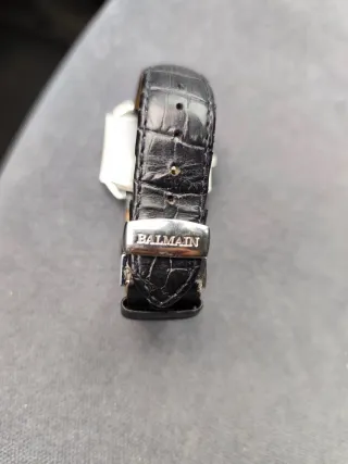 Reloj Pierre Balmain Elysées Big Date Negro