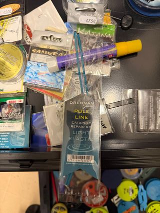 Lote tiradores pesca con gomas