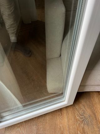 Balconera doble con doble acristalamiento