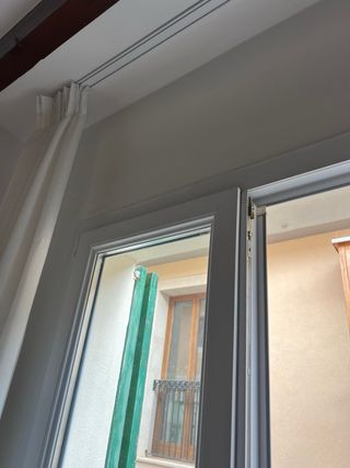 Balconera doble con doble acristalamiento