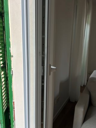 Balconera doble con doble acristalamiento