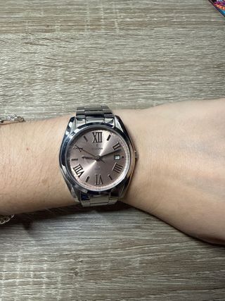 Reloj Festina Mujer Esfera Rosa y Correa Plateada