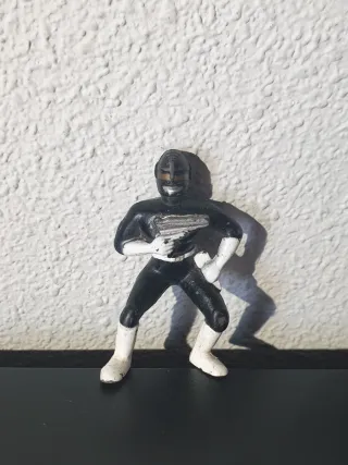 Figura PVC Power Ranger Negro