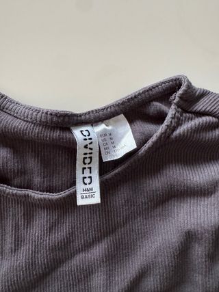 Maglia Baci & Abbracci manica lunga grigia XS