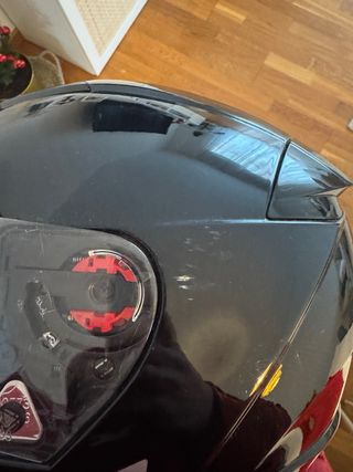 Casco Moto LS2 Talla XS Negro