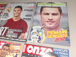 Revistas cristiano ronaldo real madrid portugal