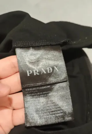 Camiseta Prada Negra