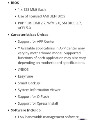 Placa Base Gigabyte A520M DS3H V2 REV 1.0