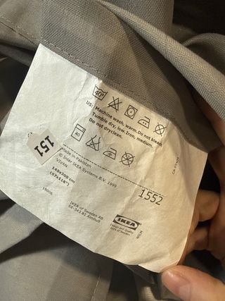 Cortinas grises Ikea