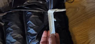 Piumino Zara nero con cappuccio