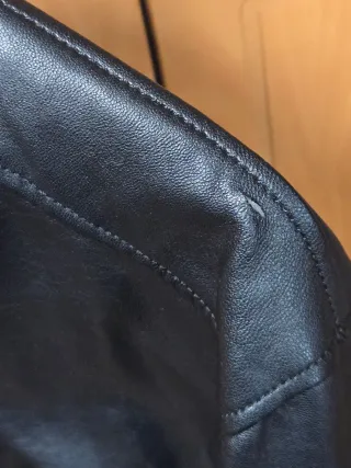 Chaqueta Cuero Hombre Zara