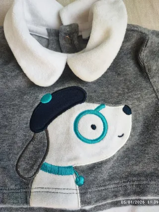 Tutina neonato cane con papillon