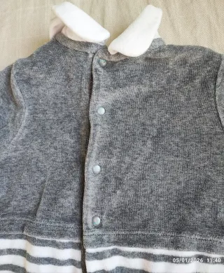 Tutina neonato cane con papillon