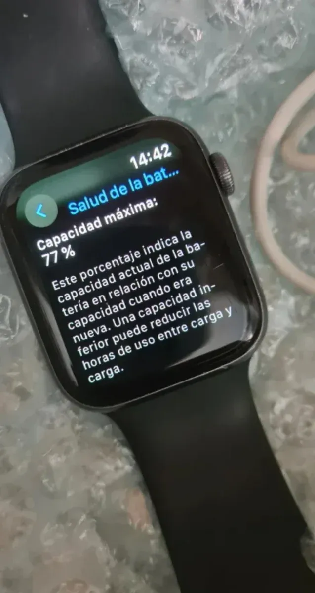 Apple Watch Series 5 LTE 44mm Negro/Plata