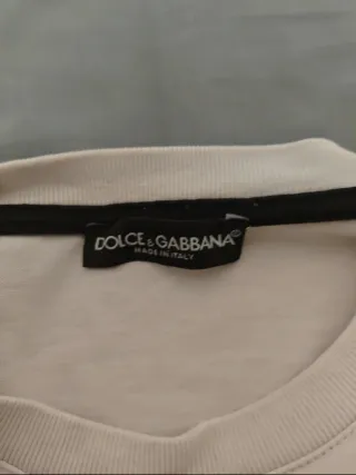 Camiseta Dolce & Gabbana Blanca
