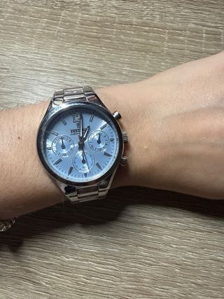 Reloj Festina Cronógrafo Esfera Azul