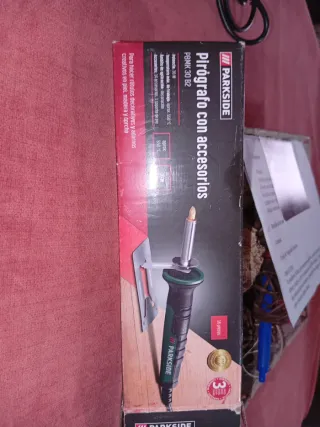 Pirografo 30W con accesorios