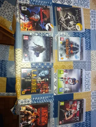 Lote 8 Juegos PS3: L.A. Noire, Killzone 3, FIFA 16