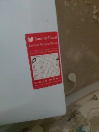Caldera Saunier Duval Gas Natural