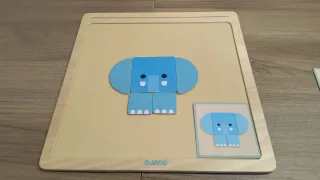 Juego magnético Djeco Géo Basic madera (+24m)