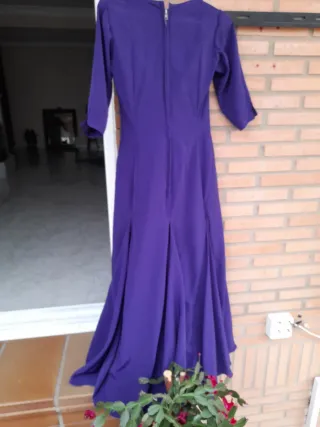 Vestido de baile morado