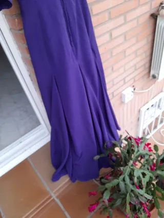 Vestido de baile morado