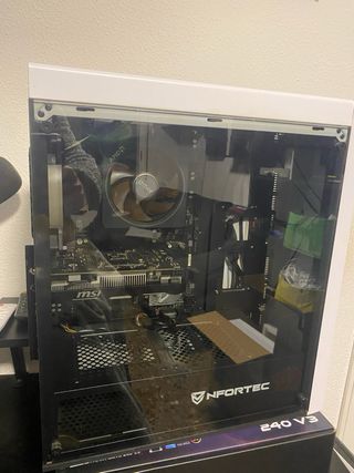 PC Gamer Nfortec Blanco Ryzen 7 2700X GTX 1650