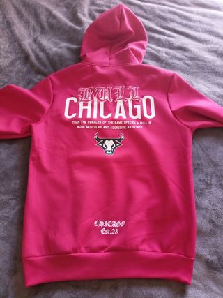 Chándal Rojo Chicago con Logo de Toro