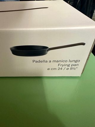 Alessi Edo padella a manico lungo da 24cm