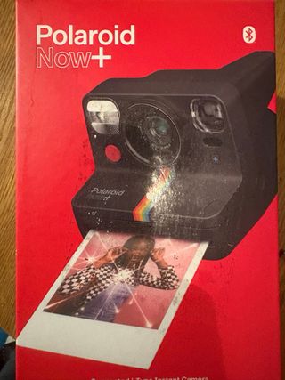 Polaroid Now+ Cámara Instantánea i-Type Negra