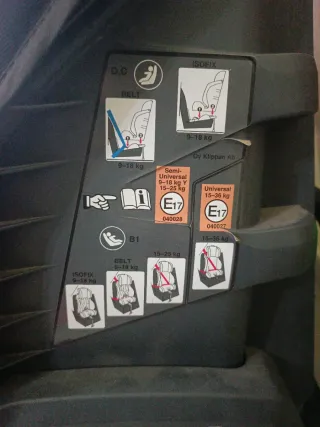 Silla de coche Klippan Confort+base isofix