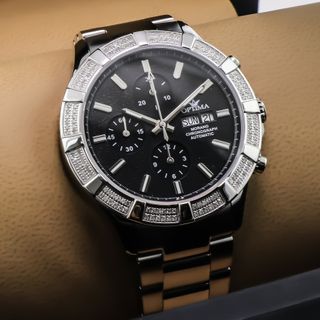 Optima Morano Movimento ETA7750 e 144 Diamanti