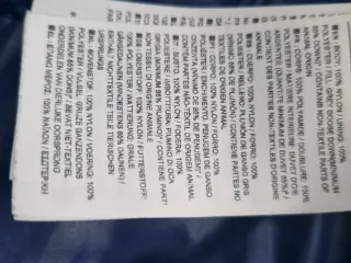 Plumífero Nike Azul Mujer