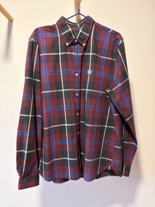 2 Camisas Fred Perry cuadros